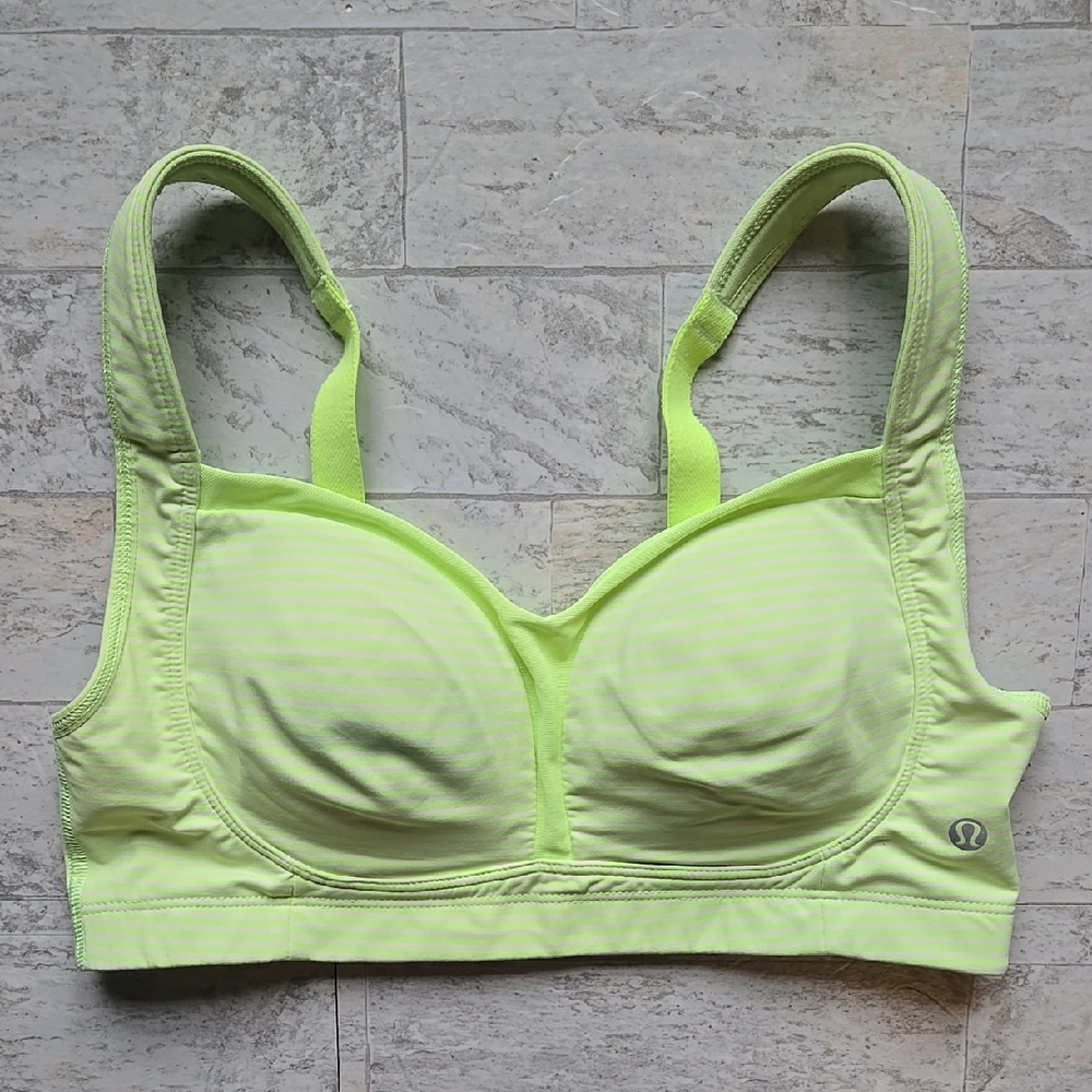 Lime Green Sports Bra